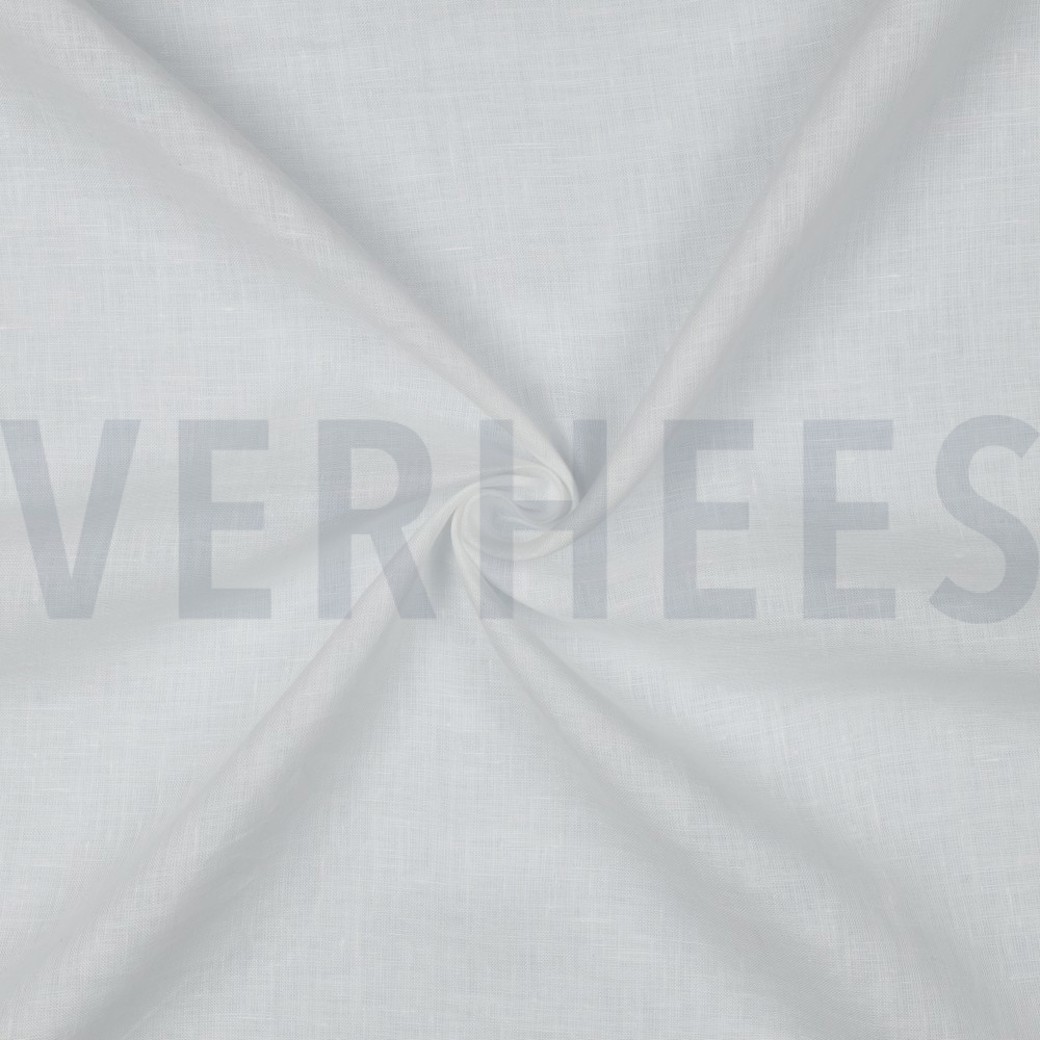 EUROPEAN FLAX LINEN 125 GM2 WHITE #3