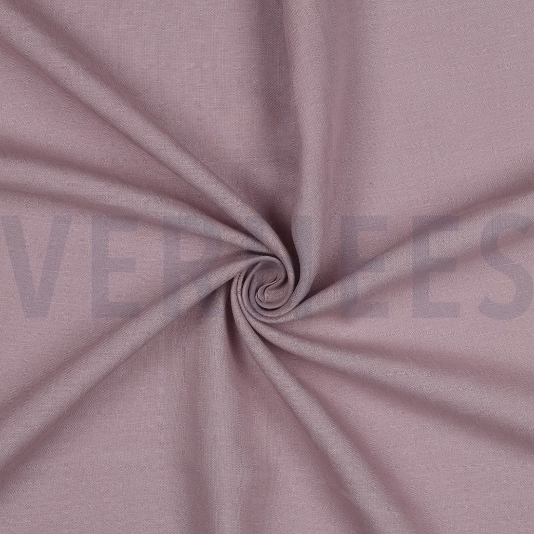 EUROPEAN FLAX LINEN 125 GM2 MAUVE #3