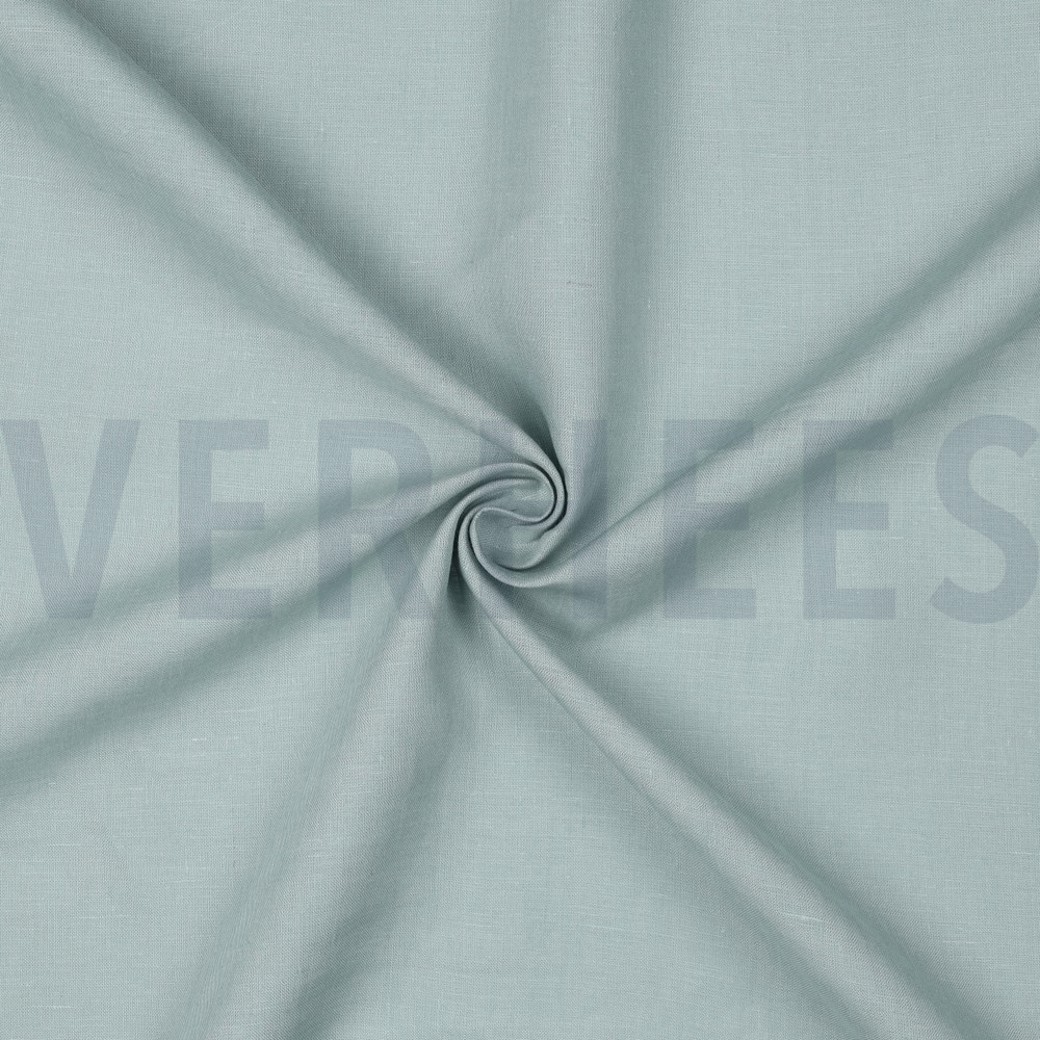 EUROPEAN FLAX LINEN 125 GM2 MISTY BLUE #3
