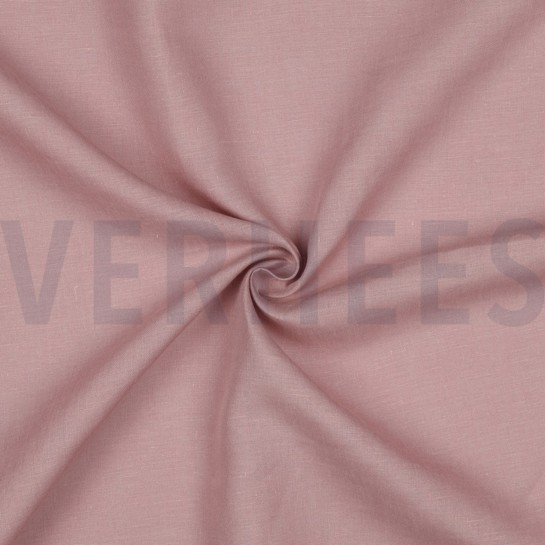 EUROPEAN FLAX LINNEN 125 G/M² VINTAGE ROZE #7