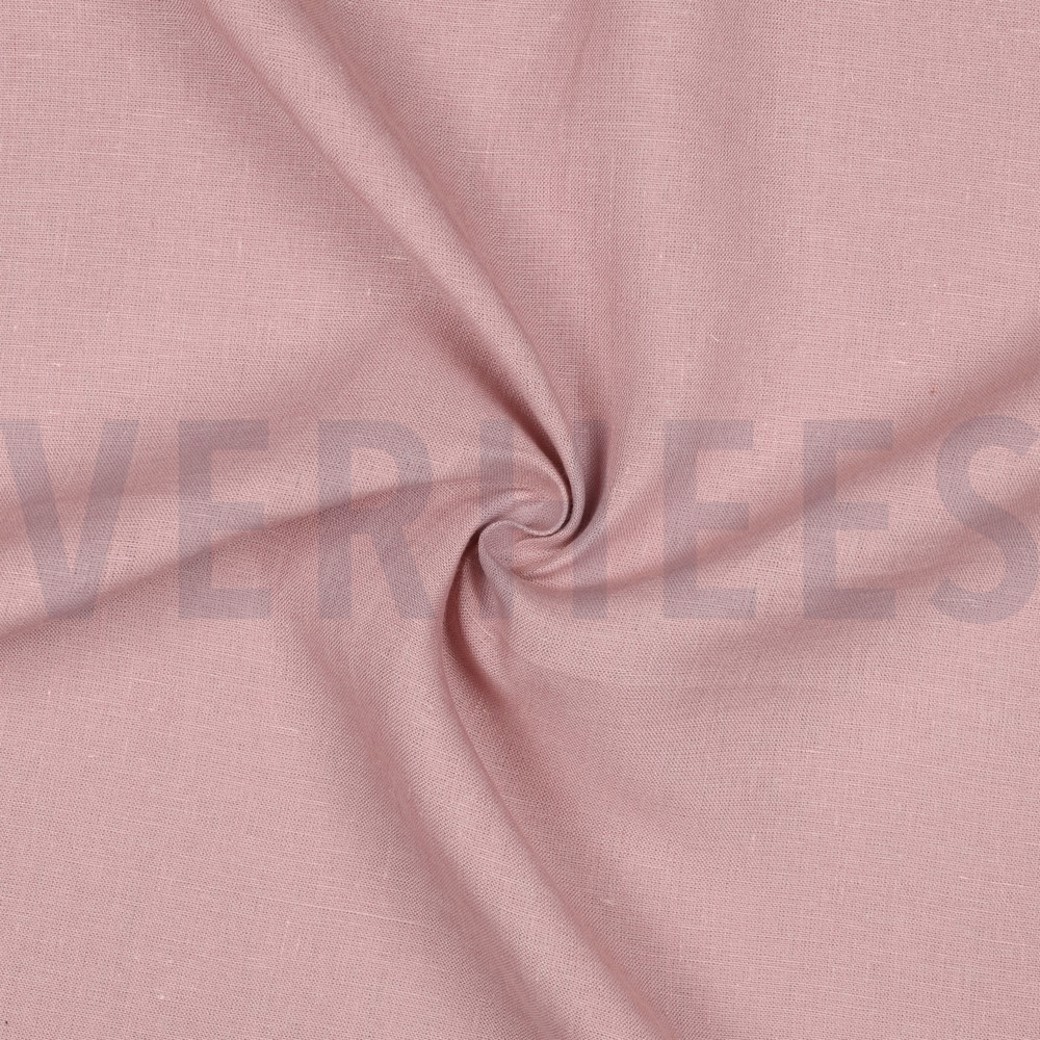 EUROPEAN FLAX LINEN 220 GM2 VINTAGE ROSE #3