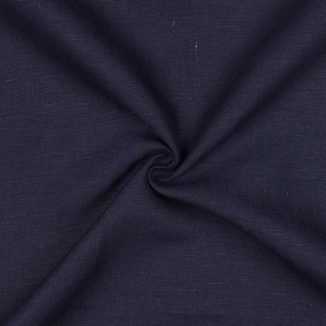 EUROPEAN FLAX LINEN 280 GM2 NAVY #3