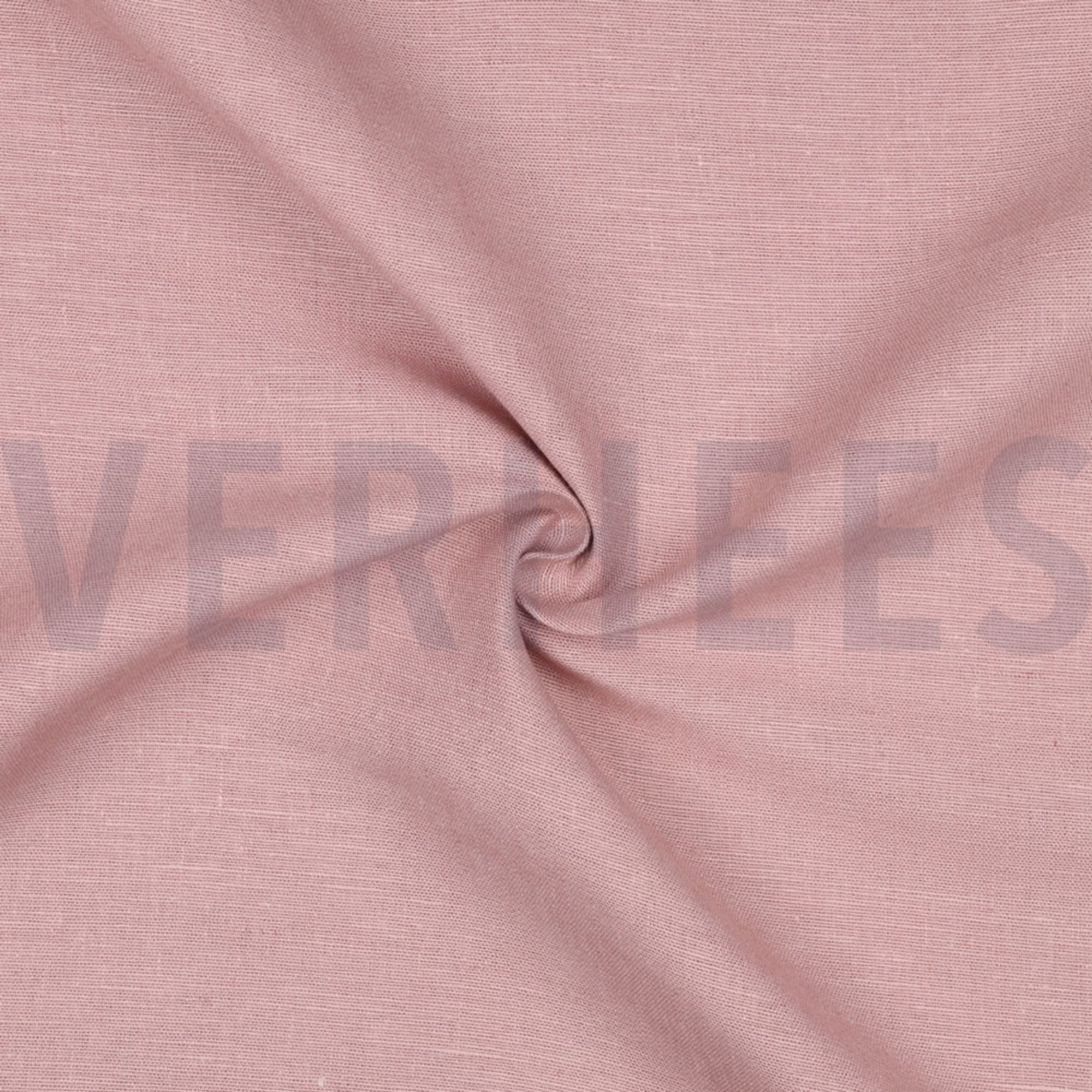 EUROPEAN FLAX LINEN 280 GM2 VINTAGE ROSE (high resolution) #3