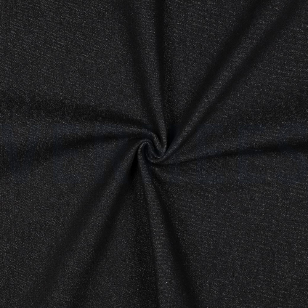 DENIM STRETCH 11OZ RECYCLED BLACK WASHED #3
