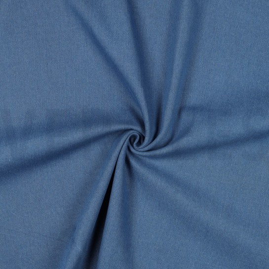 DENIM STRETCH 11OZ RECYCLED INDIGO BLEACHED #7