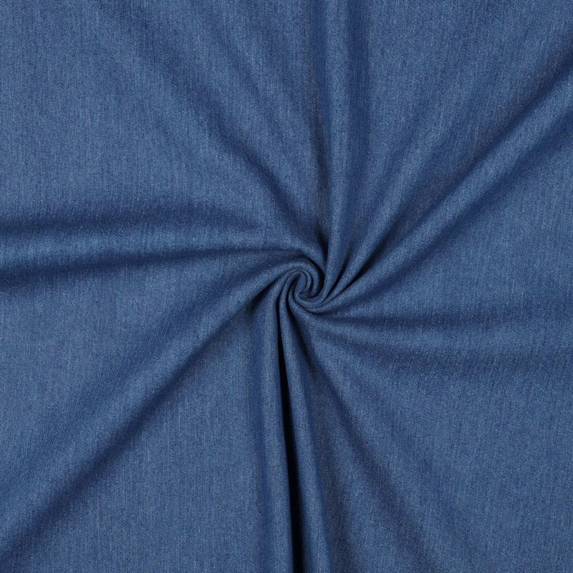 DENIM STRETCH 9 OZ RECYCLED DARK BLUE (high resolution) #3
