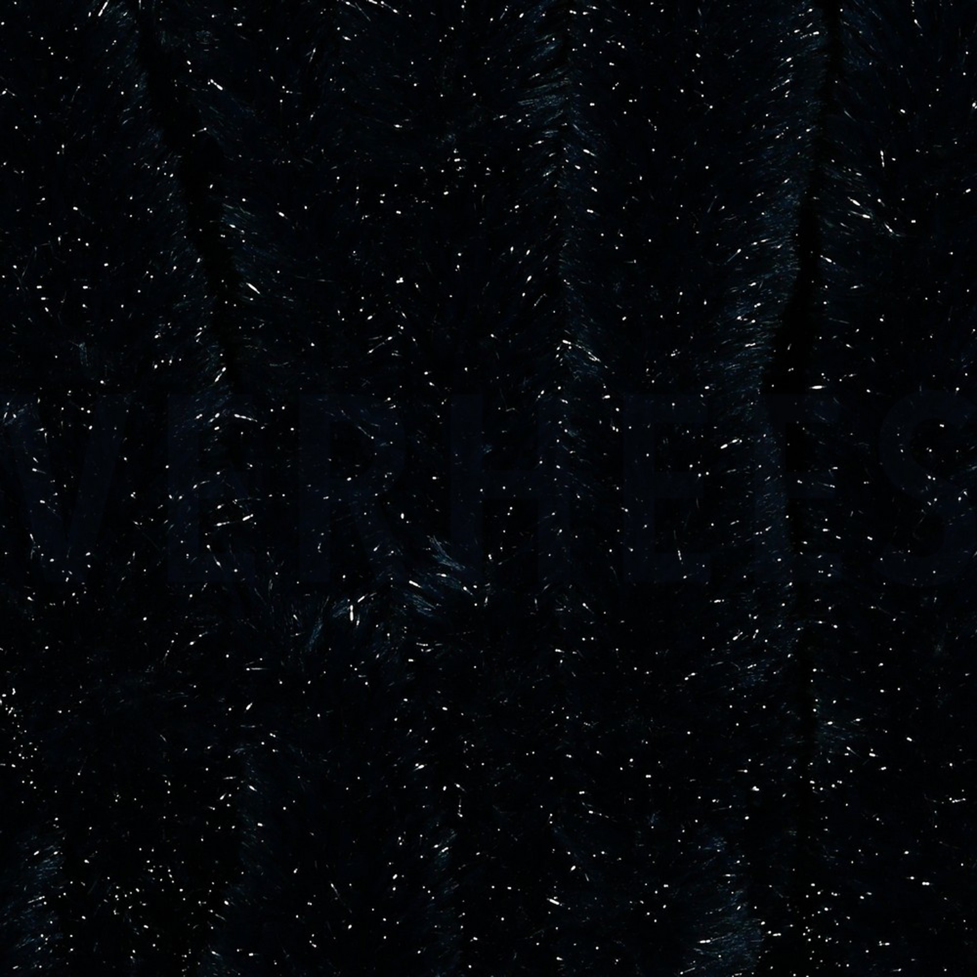 FAUX FUR WITH SILVER LUREX NAVY (high resolution) #3