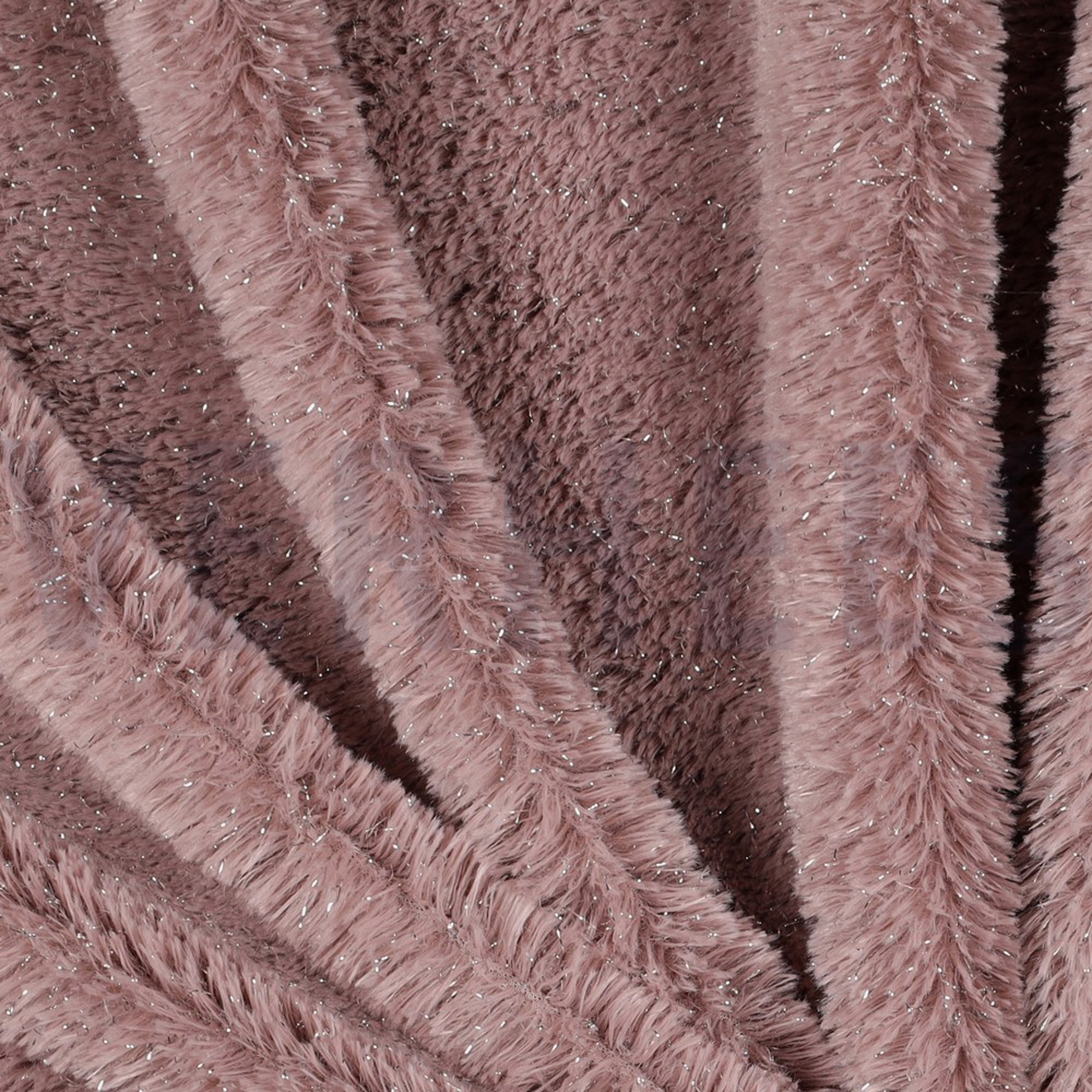 FAUX FUR WITH SILVER LUREX OLD BLUSH (high resolution) #3