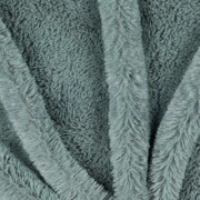 FAUX FUR WITH SILVER LUREX OLD GREEN (thumbnail) #3