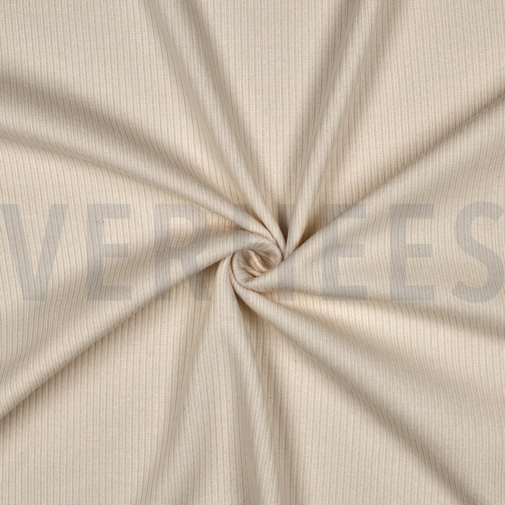 COTTON KNITTED RIB NATURAL #3