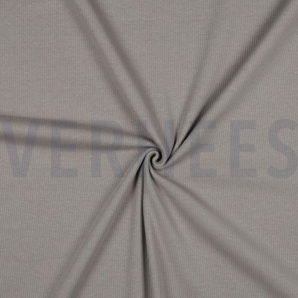 RIB JERSEY ROCK GREY #3