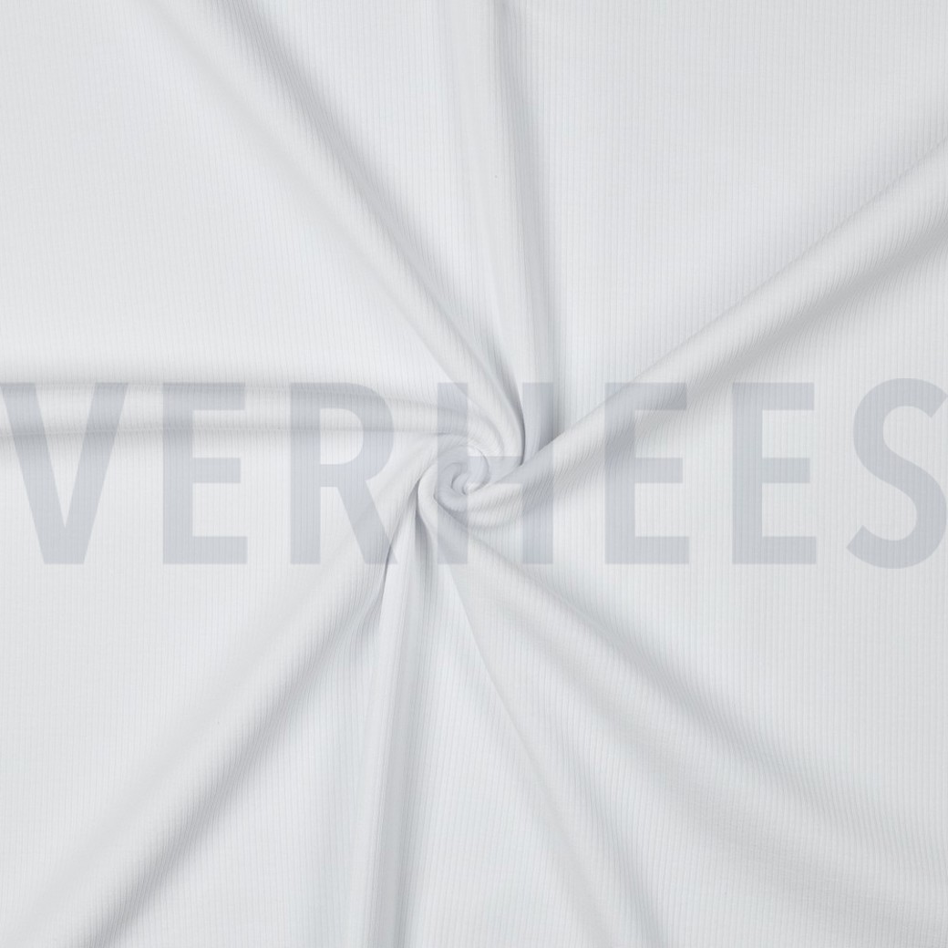 RIB JERSEY WHITE #3