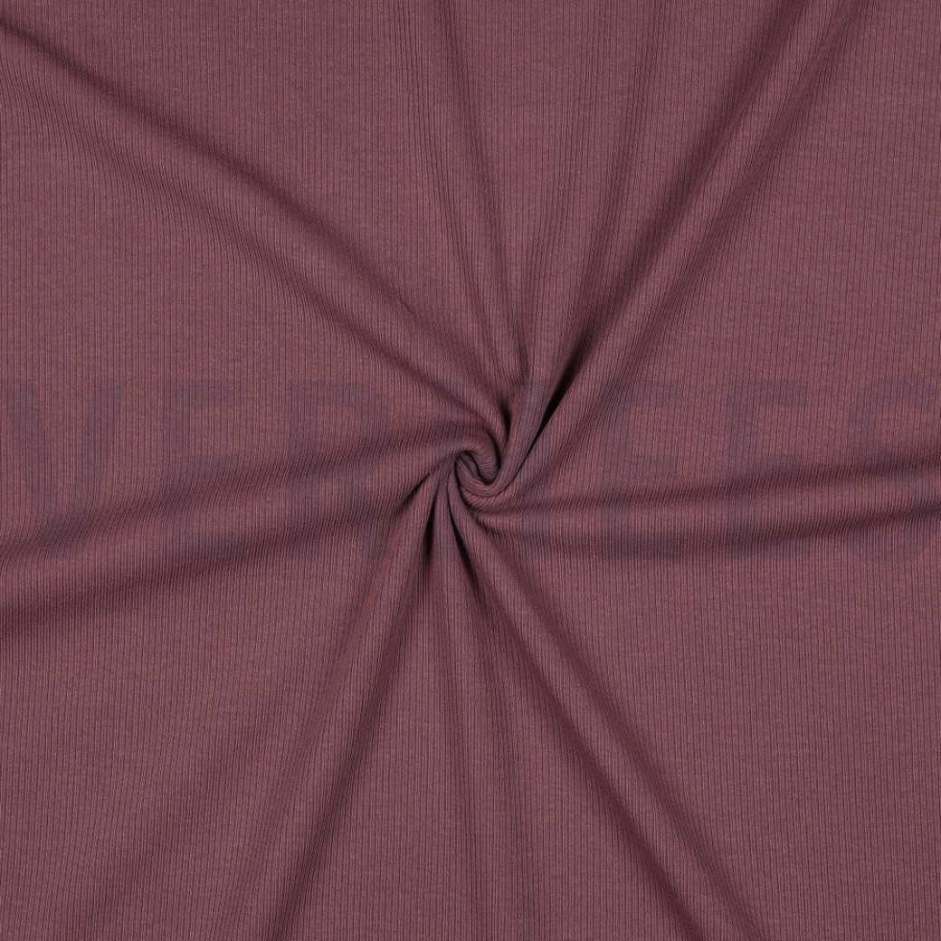 RIB JERSEY AUBERGINE #3