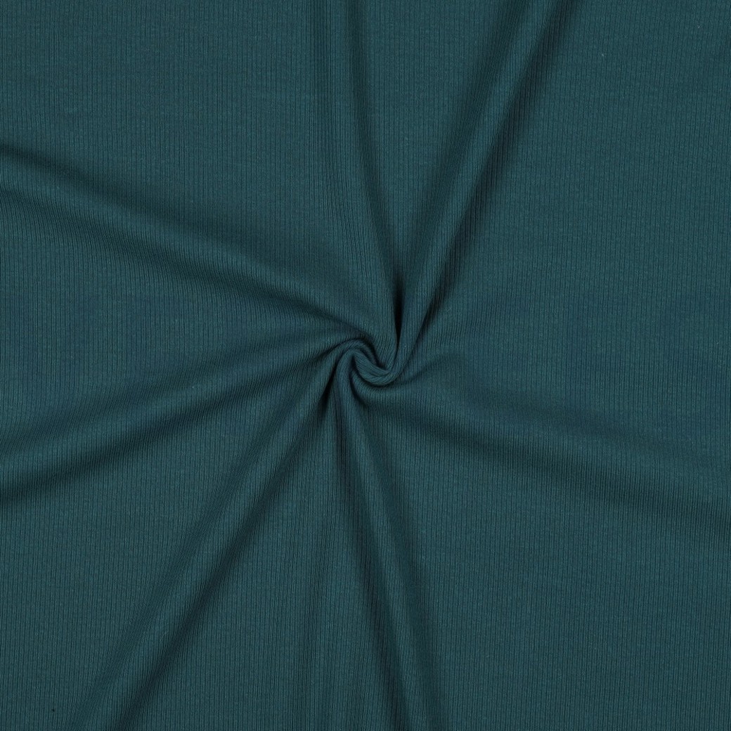 RIB JERSEY DARK CYAN #3