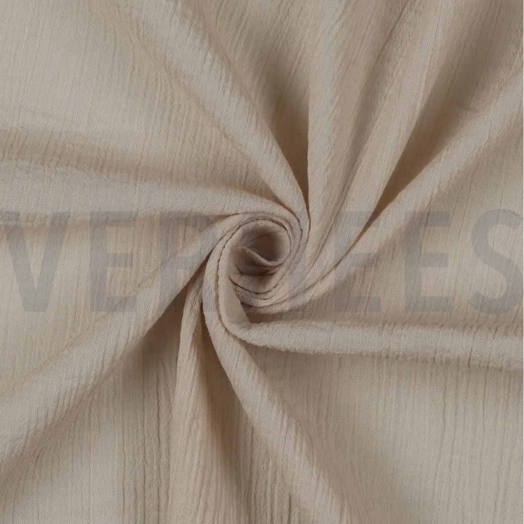 COTTON CRINKLE BEIGE #3