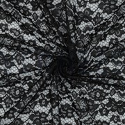 LACE BORDER 2 SIDES BLACK (thumbnail) #3