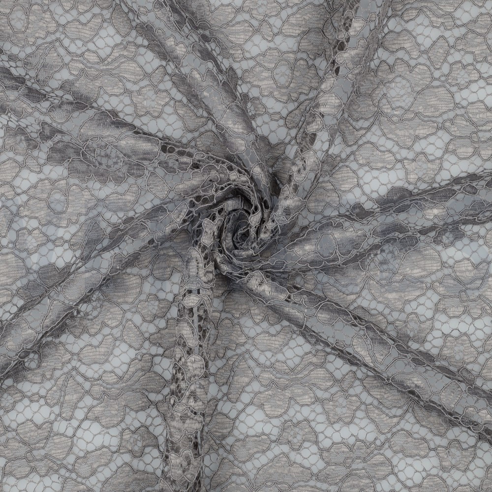 LACE BORDER 2 SIDES GREY (high resolution) #3