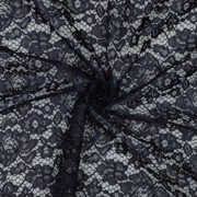LACE BORDER 2 SIDES NAVY (thumbnail) #3