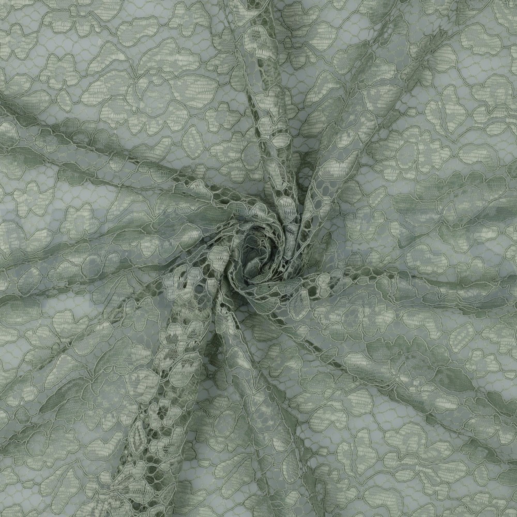 LACE BORDER 2 SIDES LIGHT GREEN (high resolution) #3
