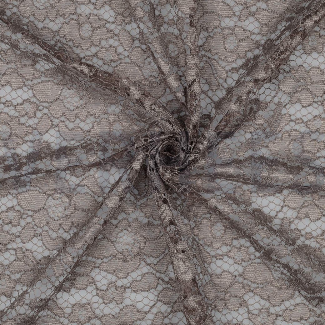 LACE BORDER 2 SIDES BEIGE #3