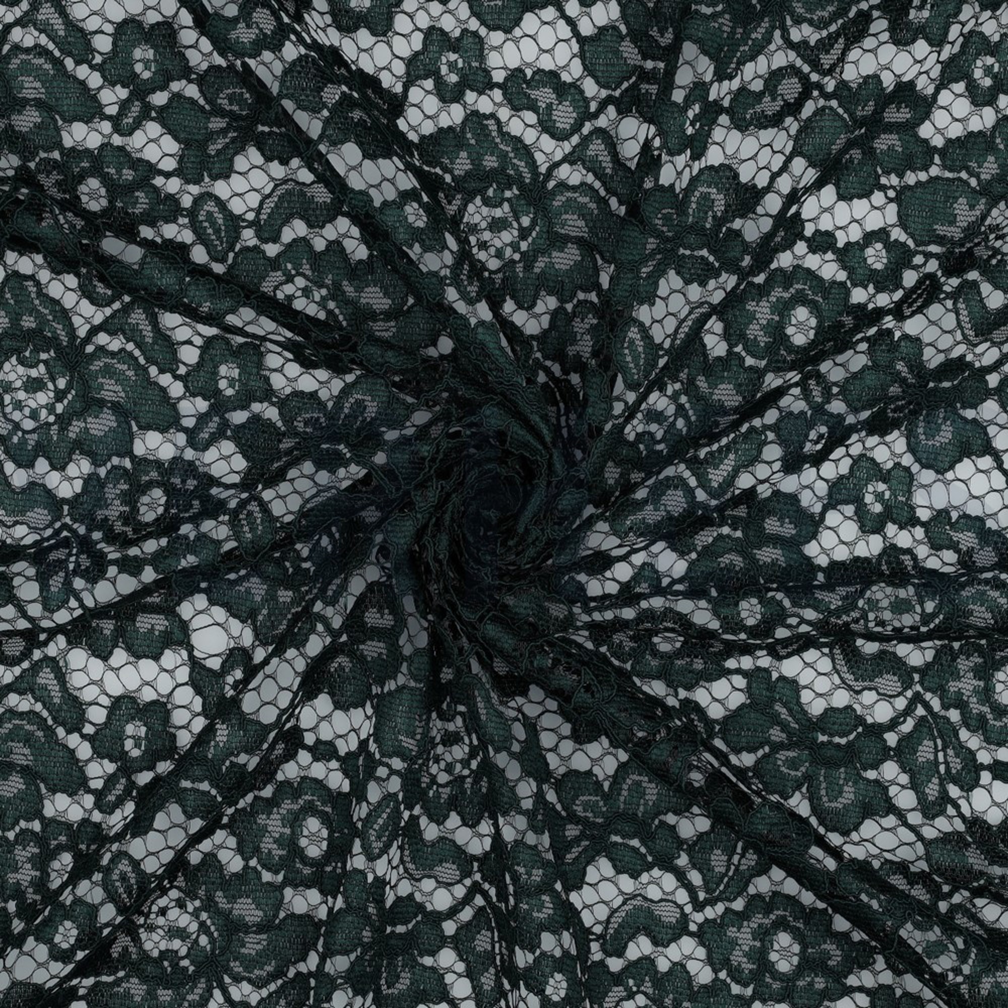 LACE BORDER 2 SIDES DARK GREEN (high resolution) #3