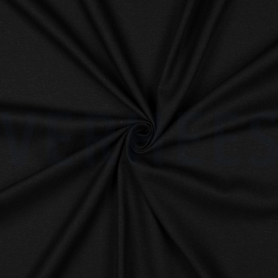 LINEN VISCOSE BLACK #7