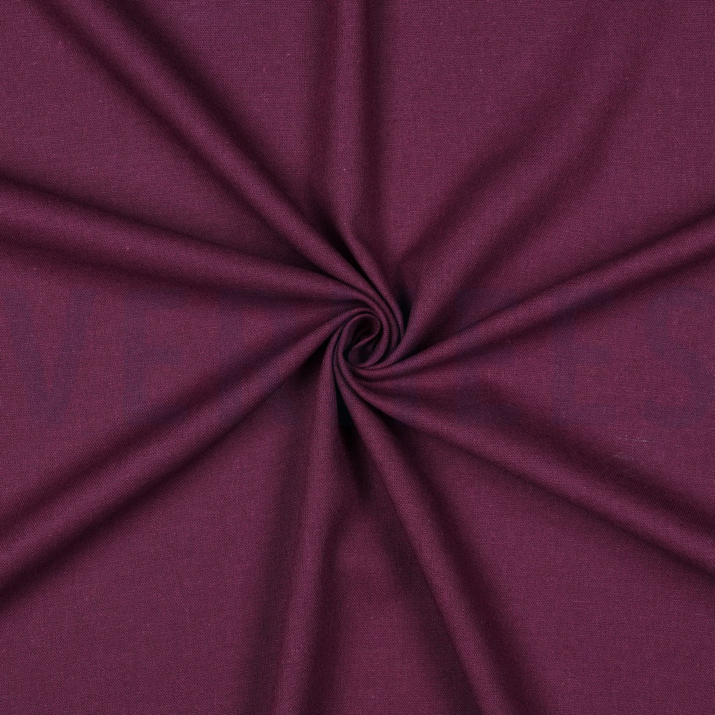 LINEN VISCOSE DARK PURPLE #3