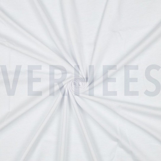 JERSEY 100% COTTON GOTS WHITE #7