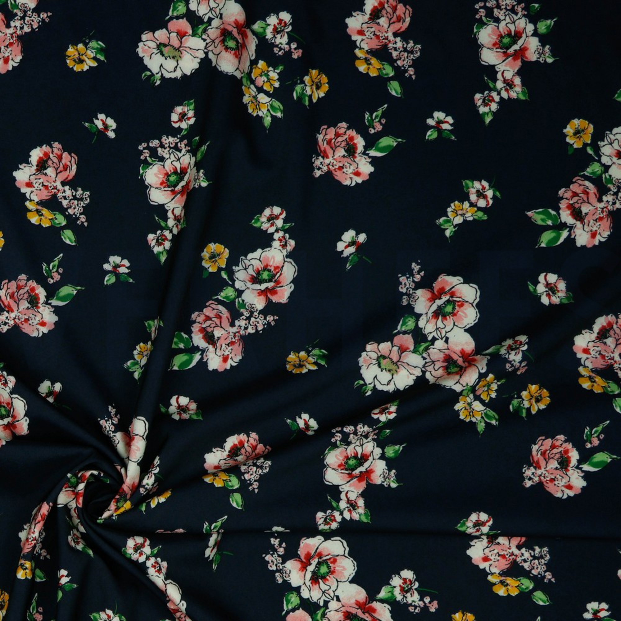 MAGNOLIA STRETCH NAVY (high resolution) #3