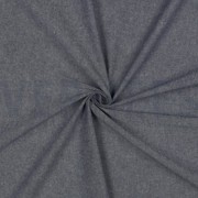 YARN DYED POPLIN NAVY (thumbnail) #3