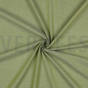 YARN DYED POPLIN OLD LIME (thumbnail) #3