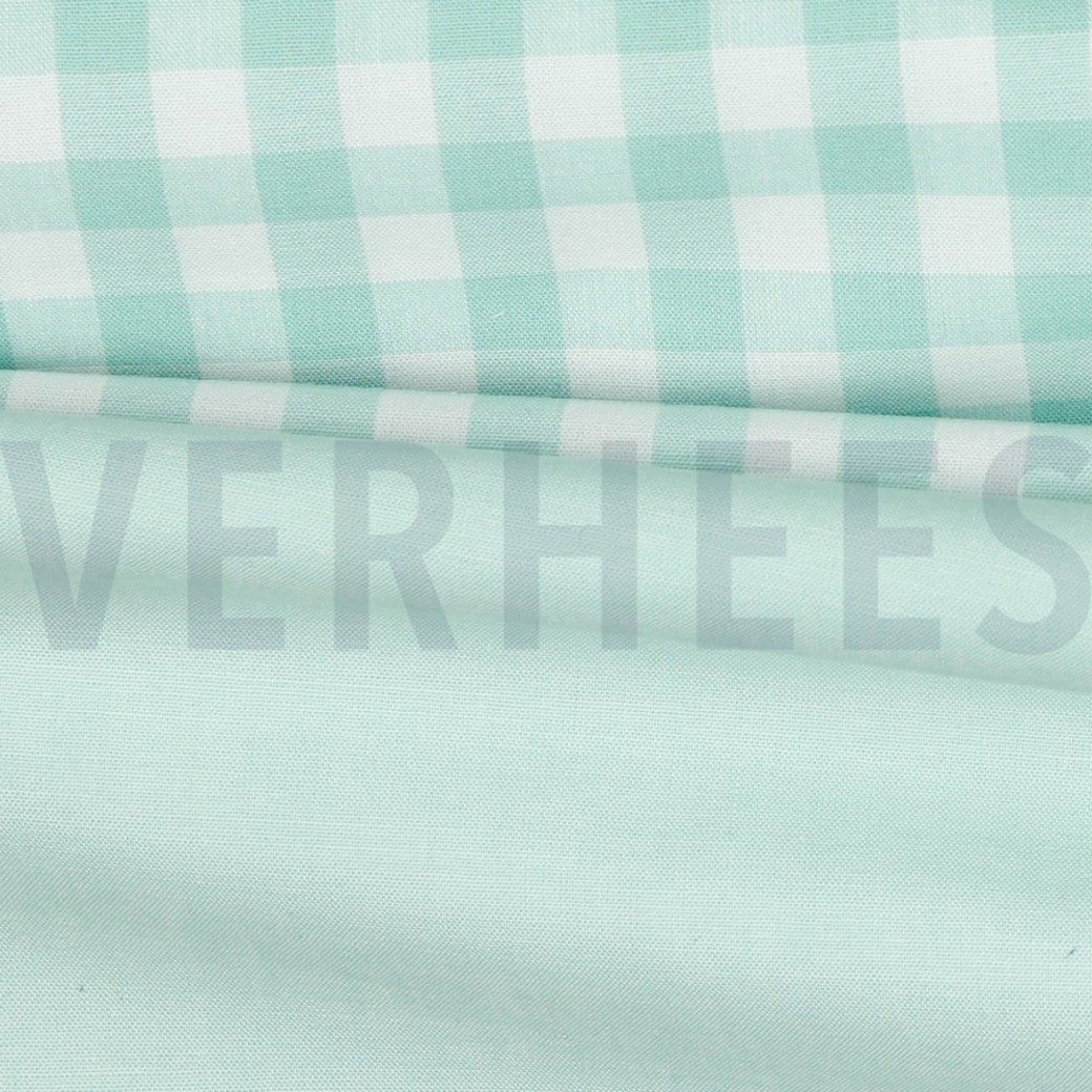 YARN DYED POPLIN MINT #3