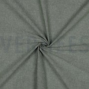 YARN DYED POPLIN DARK GREEN (thumbnail) #3
