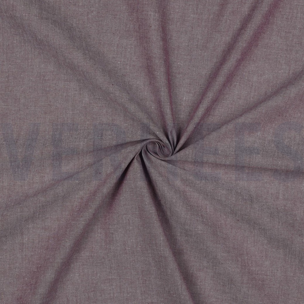 YARN DYED POPLIN AUBERGINE #3