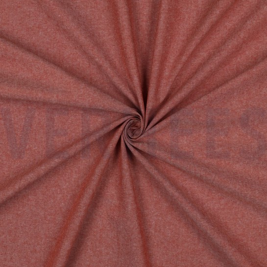 GARENGEVERFD POPLIN TERRACOTTA #7