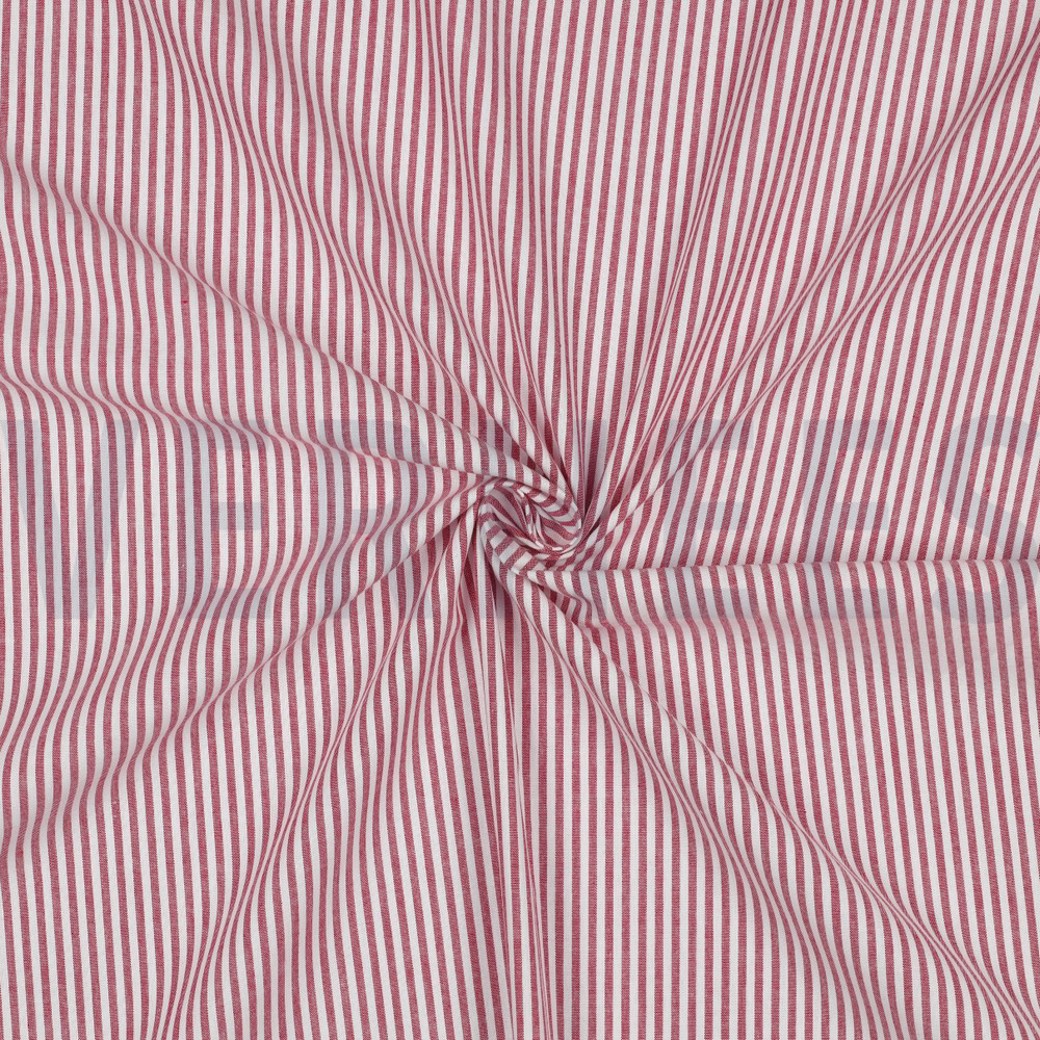 YARN DYED STRIPE 3MM BERRY #3