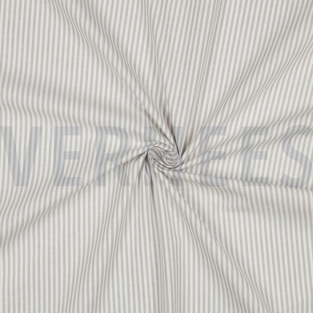 YARN DYED STRIPE 3MM SAND #3