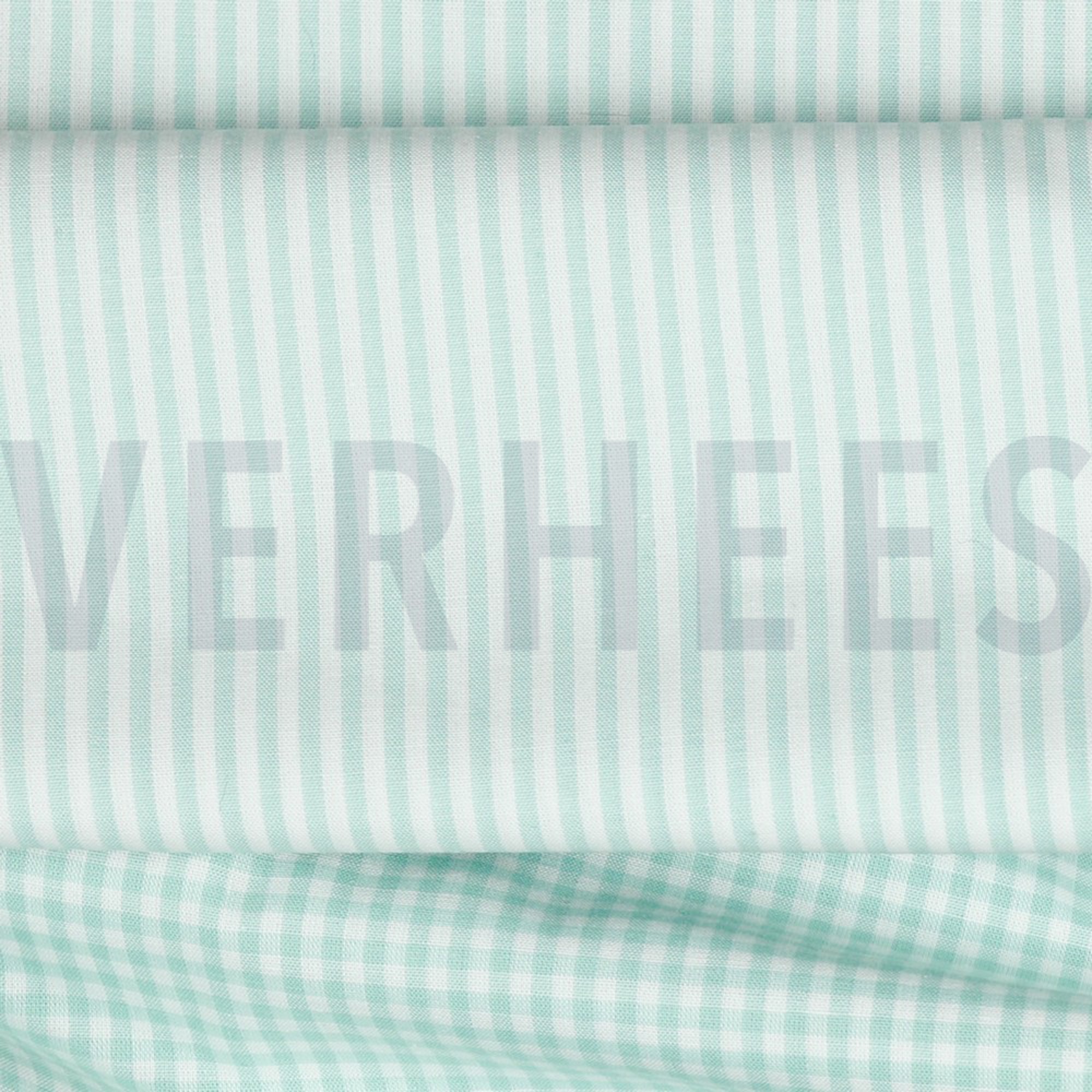 YARN DYED STRIPE 3MM MINT (high resolution) #3
