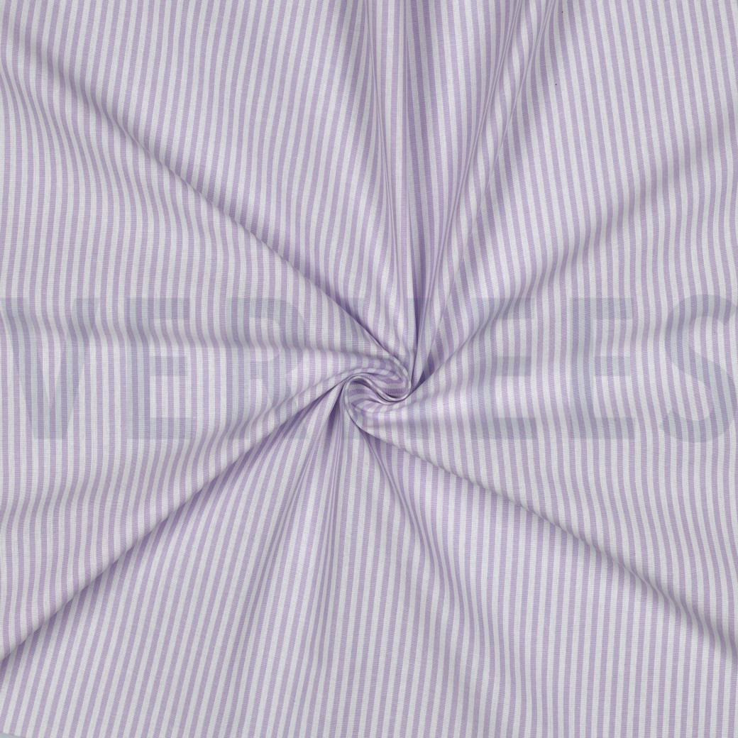 YARN DYED STRIPE 3MM LILAC #3
