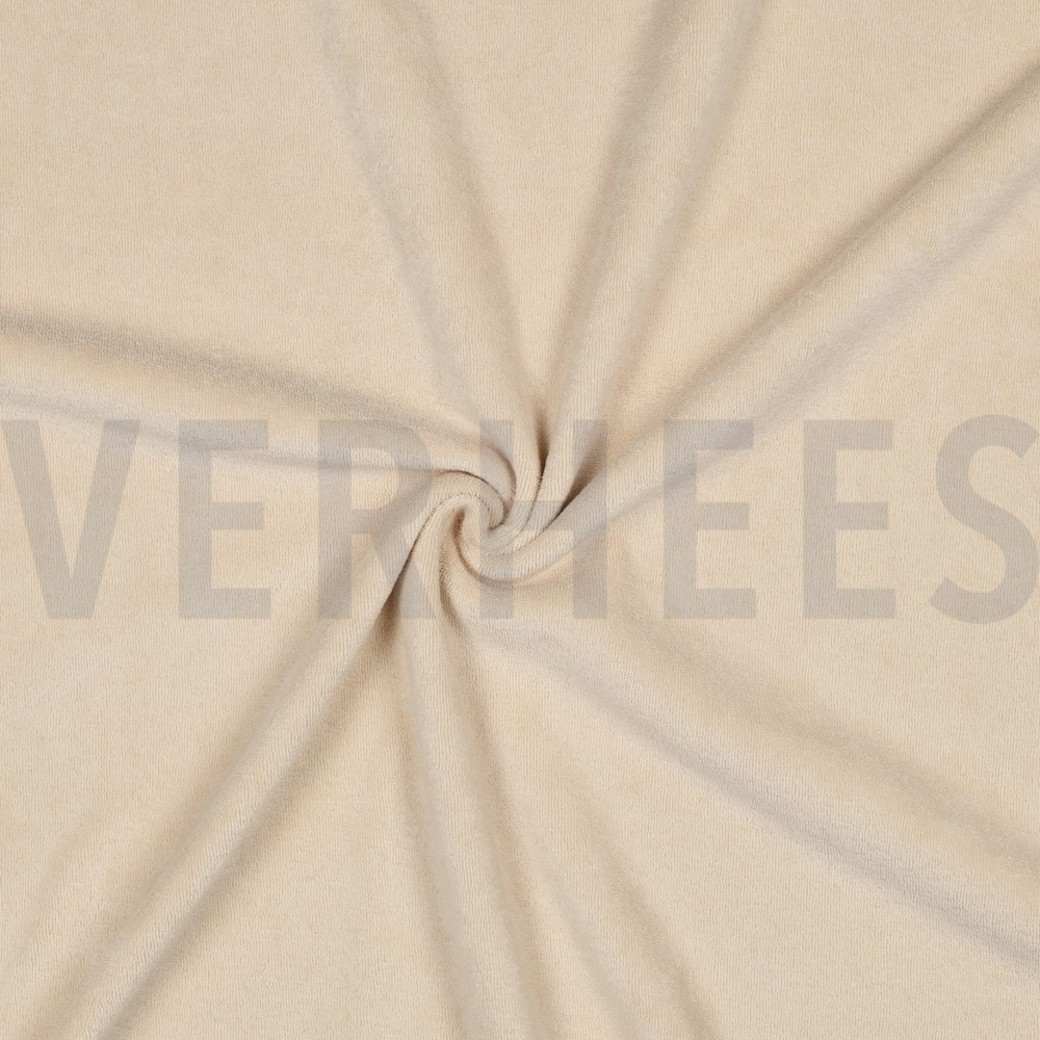 STRETCH TOWELLING LIGHT BEIGE #3