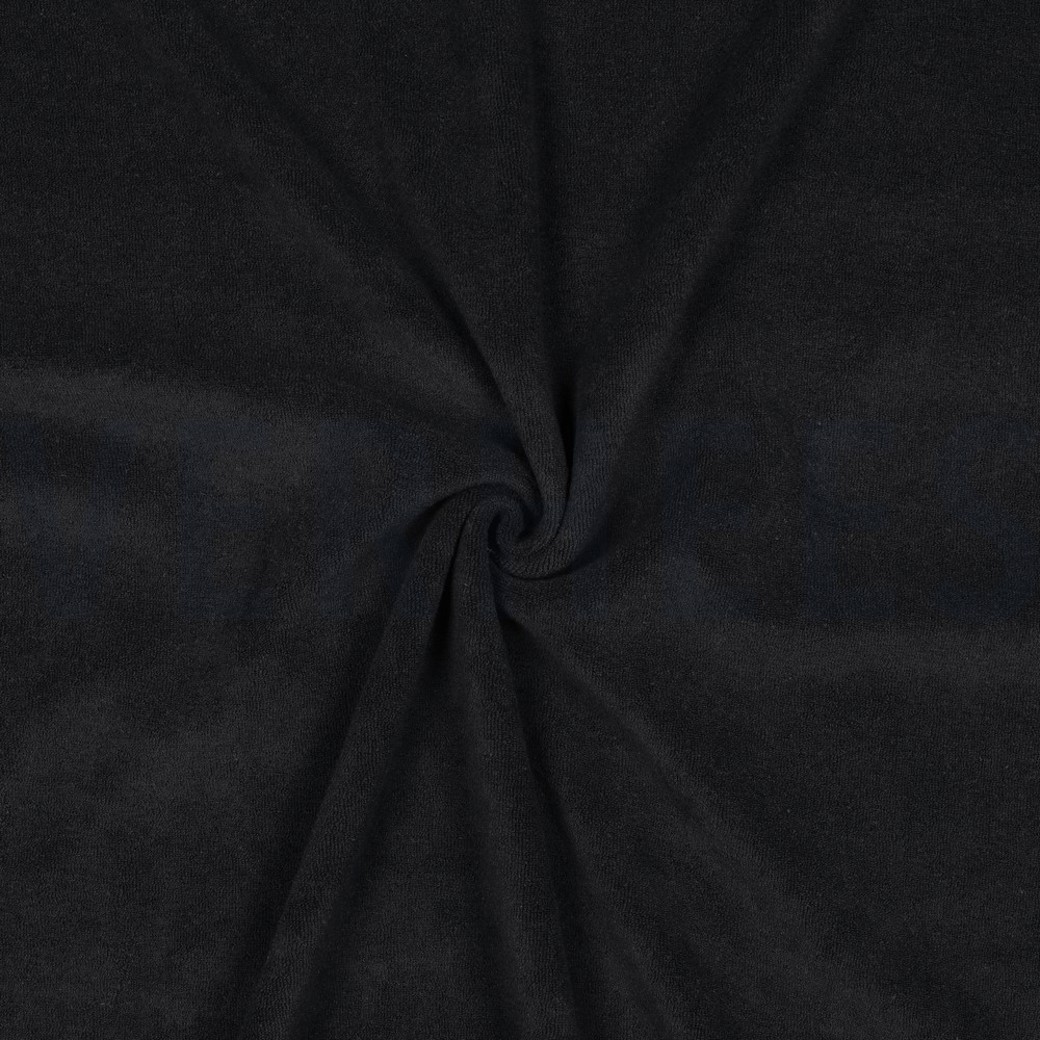 STRETCH TOWELING BLACK #3