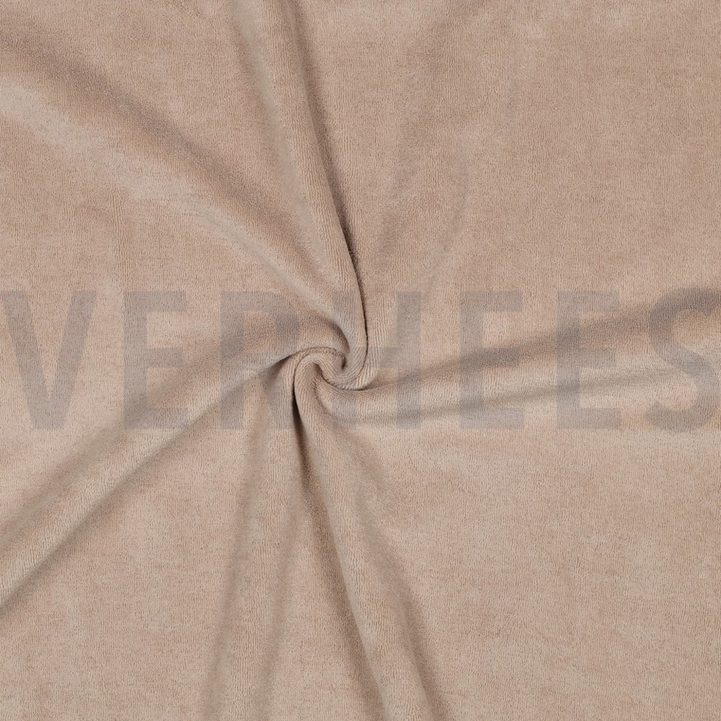 STRETCH TOWELLING TAUPE #3