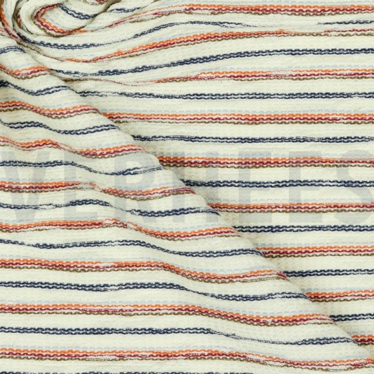 GARNFÄRBT GESTRICKTE STREIFEN MEHRFARBIG #7
