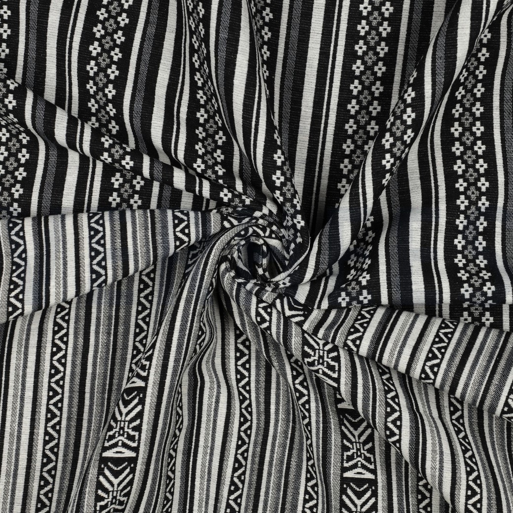 GOBELIN ABSTRACT BLACK / WHITE #3