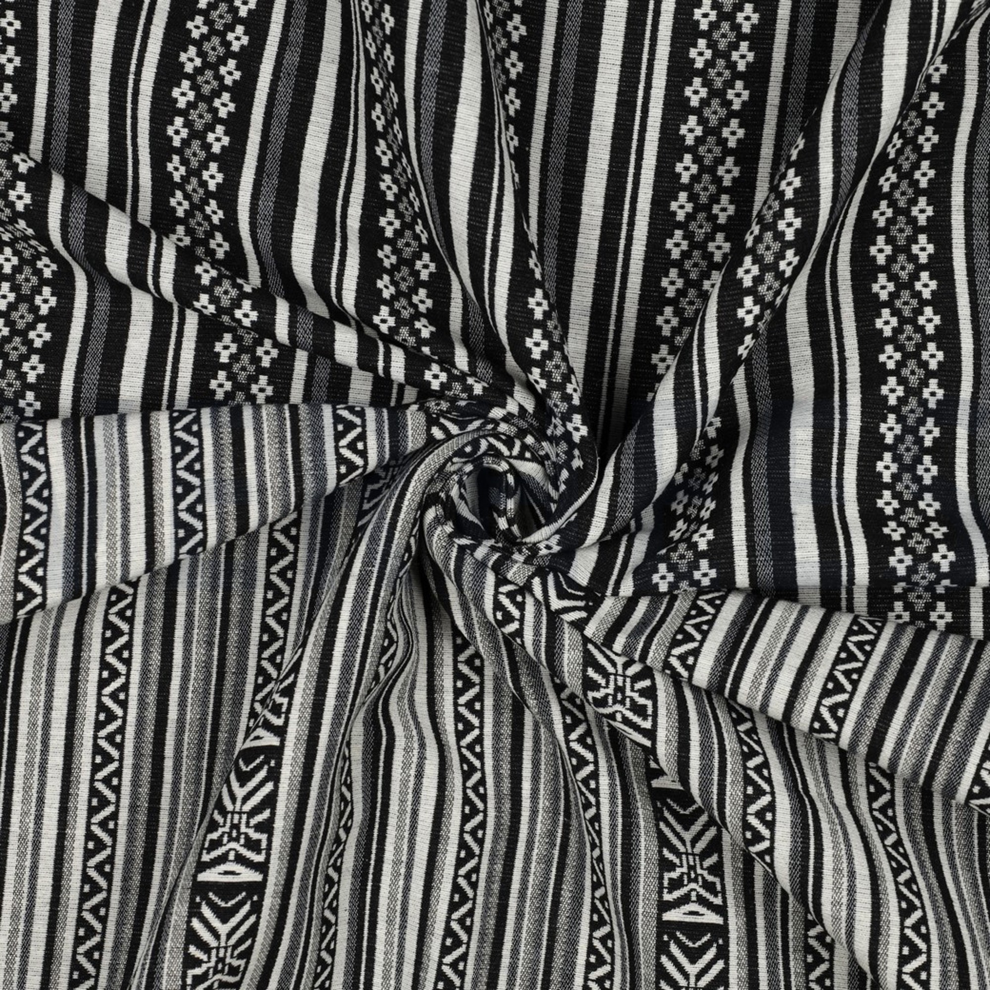 GOBELIN ABSTRACT BLACK / WHITE (high resolution) #3