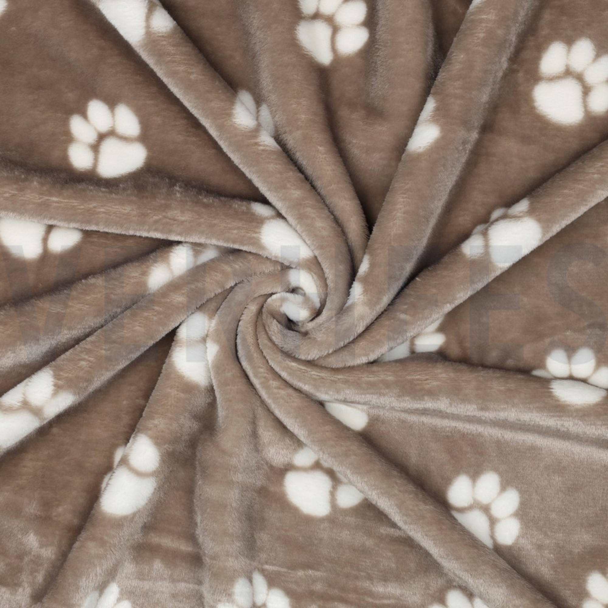 FLEECE DOG PAW BEIGE (high resolution) #3