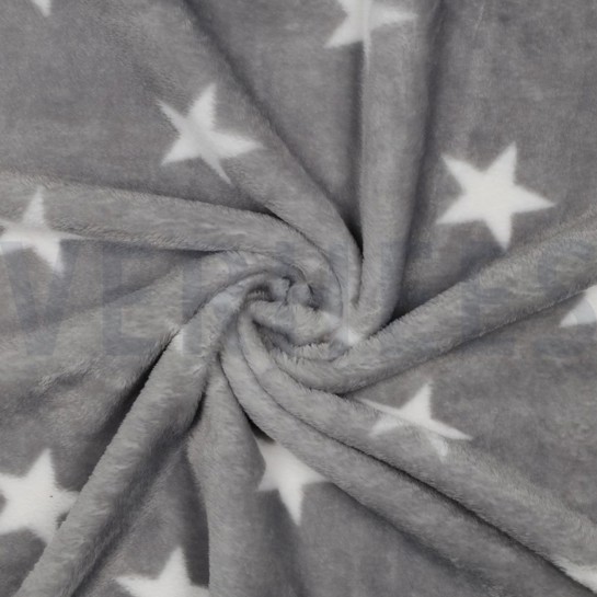 FLEECE STERNE GRAU #7