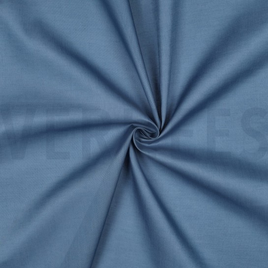 COTTON VOILE GOTS BLUE #7