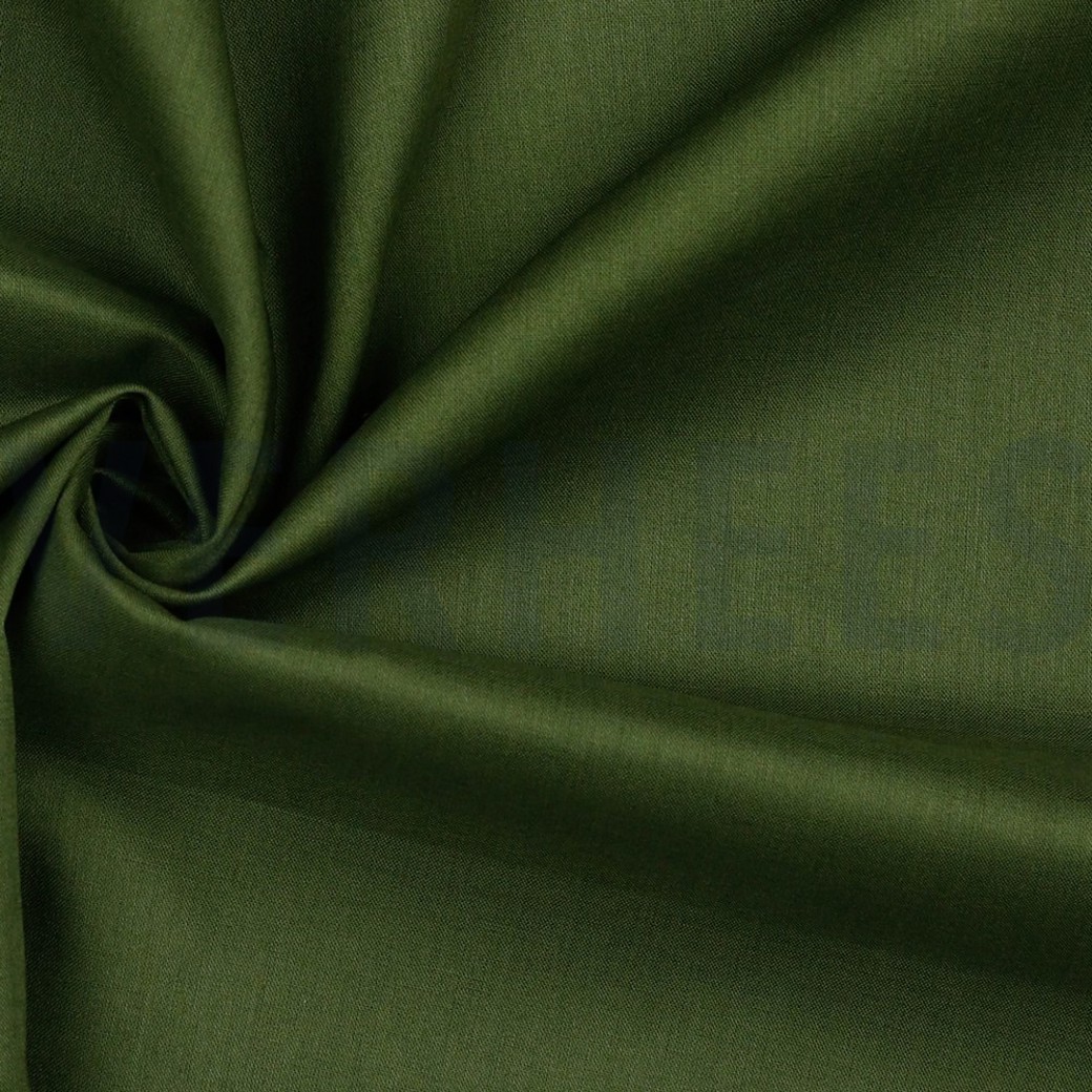 COTTON VOILE GOTS OLIVE #3
