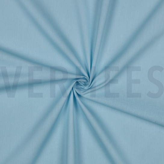 COTTON VOILE GOTS LIGHT BLUE #7